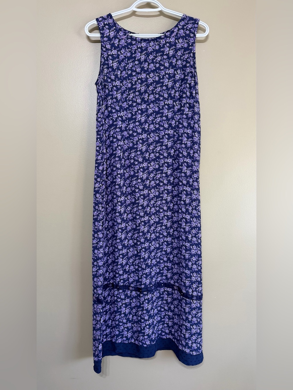 Vintage 90’s April Cornell Floral Maxi Dress